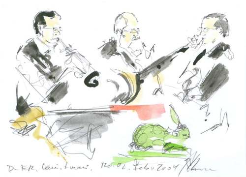 gezeichnet von Horst Müller Concert- u. Theatherzeichner, Nürnberg, Tel.: 0173/3936807